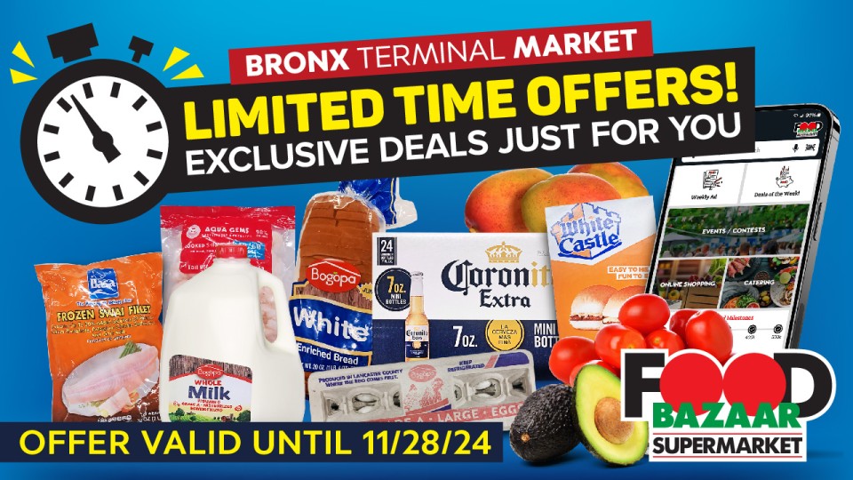 Bronx Terminal Market Limited Time Offers!