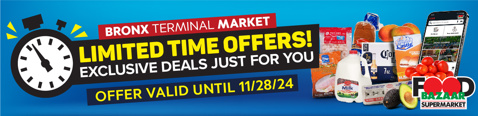 Bronx Terminal Market Limited Time Offers!